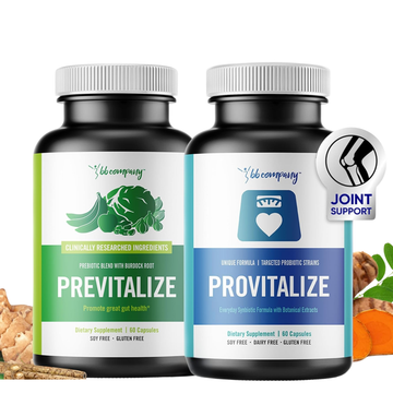 BB Company Provitalize & Previtalize Bundle Dietary Supplement | 2-Pack, 60 Count