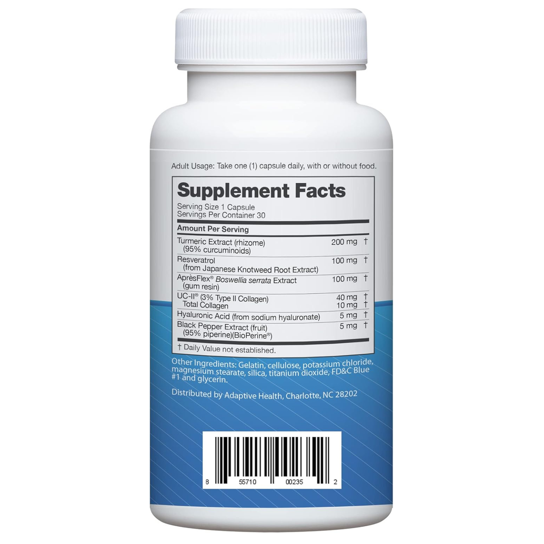 Instaflex Advanced Joint Support with UC-II Collagen & Herbal Blend – 30 Capsules