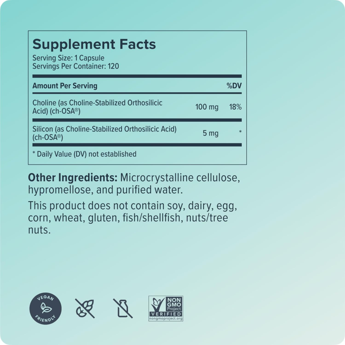 BioSil Advanced Collagen Booster Supplement for Skin, Hair, Nails & Joints - 120 Capsules