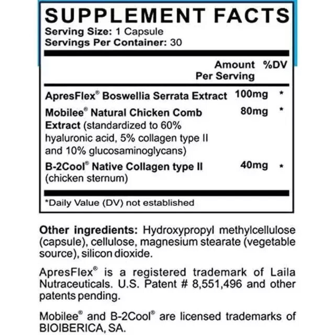 Fisico Arthrozene Joint Supplement –Promotes Mobility, Flexibility, & Comfort - 30 Capsules