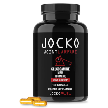 Jocko Jointwarfare Glucosamine MSM Supplement Joint Support - 180 Capsules