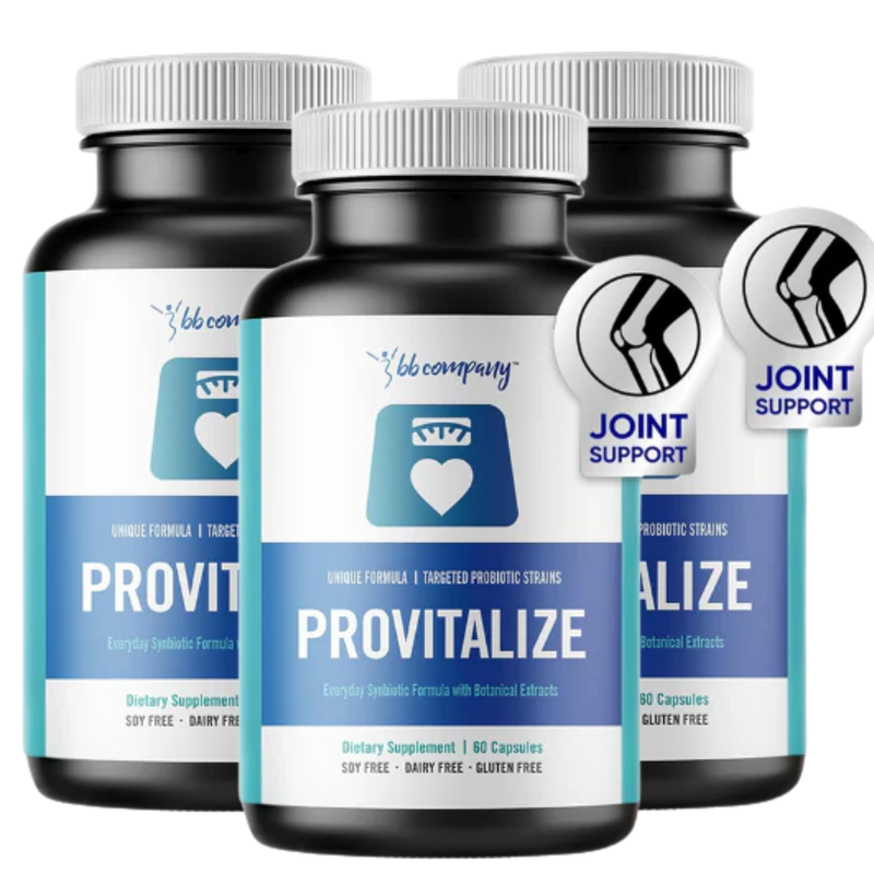 BB Company Provitalize Women’s Probiotic with Turmeric & Moringa Digestive & Menopause Support (Pack of 3)